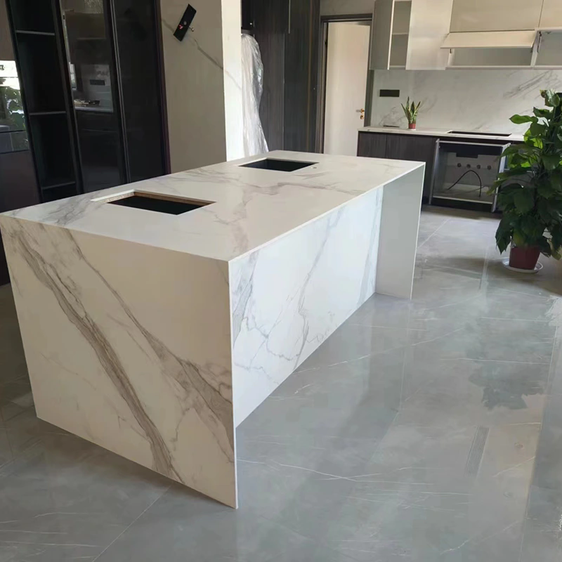 Pedra de quartzo artificial: combinando textura dura e estética diversificada