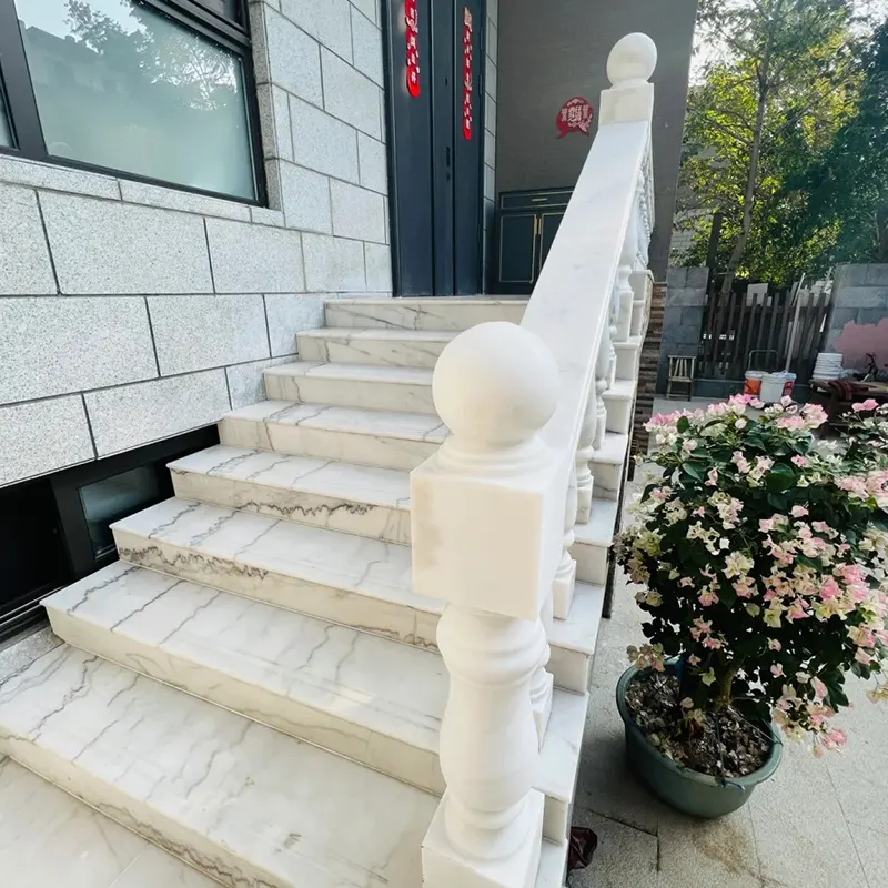 Laje de mármore branca de Guangxi