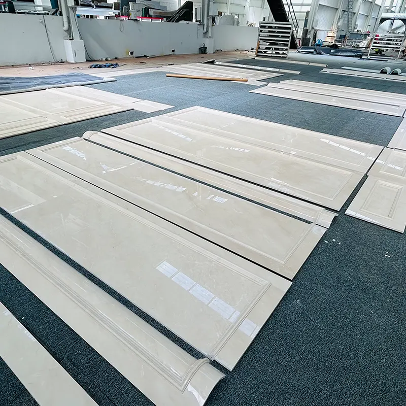 Painel de parede de mármore marjan bege